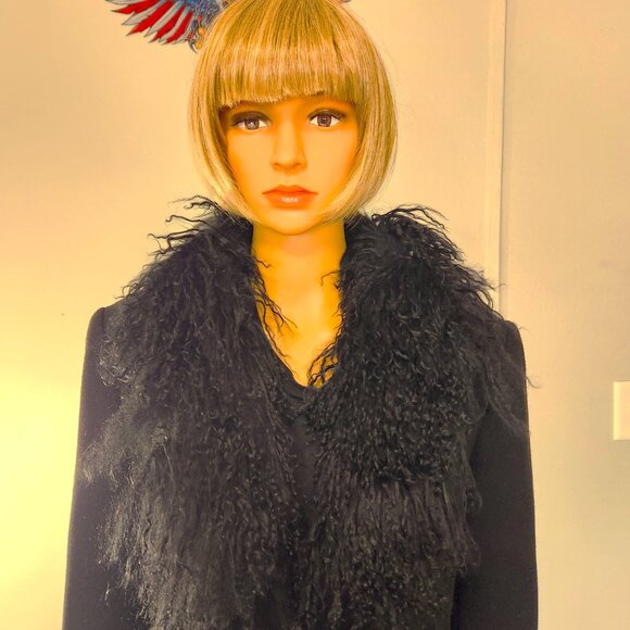 #708 Small lambswool/Mongolian lamb fur - Picture 2 of 5